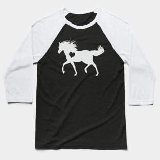 Adore Horses Baseball T-Shirt